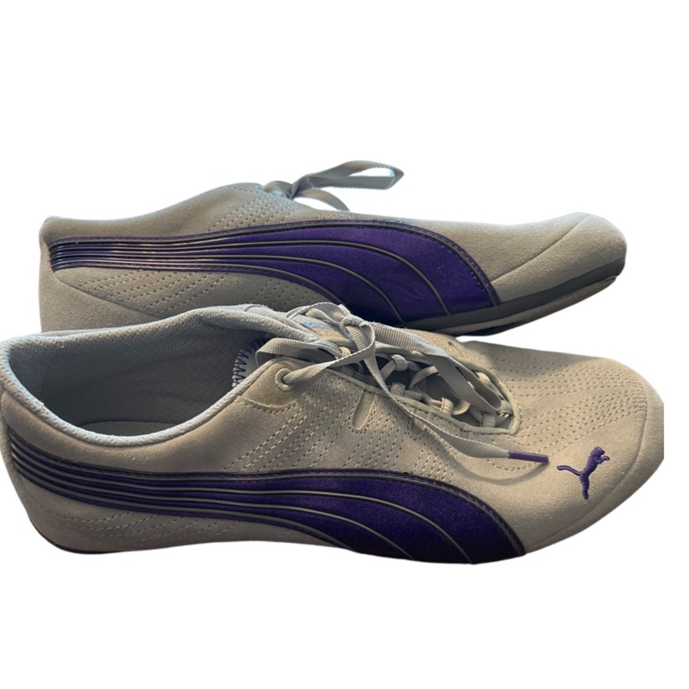 Puma Women’s Sneakers Grey / Purple - size 9.5